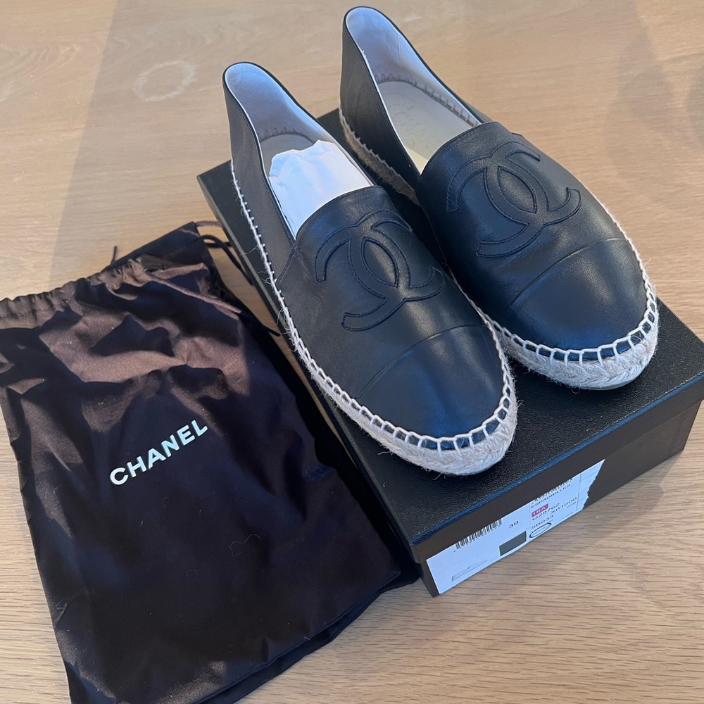 Chanel Lambskin Espadrilles
